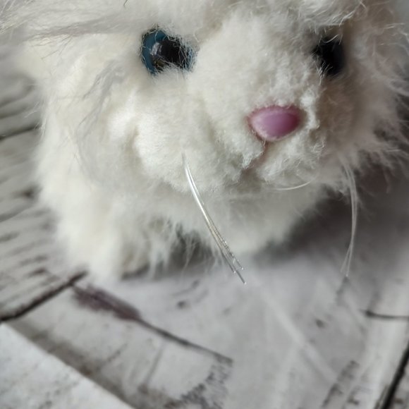 Ganz Webkinz Lil' White Persian Cat 8" Plush Stuffed Animal Fluffy no code - Picture 3 of 8